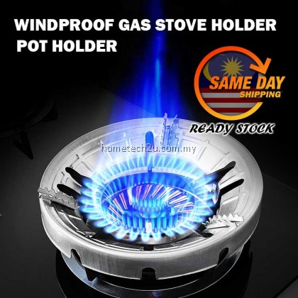Kaki Dapur Gas Steel Kitchen Windproof Gas Stove Cover Ring Wind Reducer Pot Holder Kaki Dapur Gas Steel Kitchen Windproof Gas Stove Cover Ring Wind Reducer Pot Holder