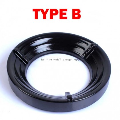 Kaki Dapur Gas Steel Kitchen Windproof Gas Stove Cover Ring Wind Reducer Pot Holder Kaki Dapur Gas Steel Kitchen Windproof Gas Stove Cover Ring Wind Reducer Pot Holder