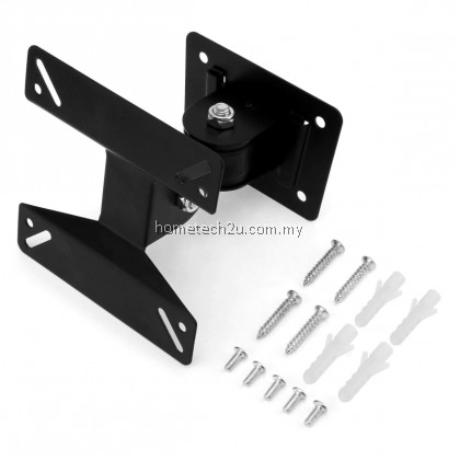 Universal Adjustable TV Wall Mount Bracket Support 180 Degrees Rotation for 14 - 24 Inch LCD LED Flat Panel TV Speaker Universal Adjustable TV Wall Mount Bracket Support 180 Degrees Rotation for 14 - 24 Inch LCD LED Flat Panel TV Speaker