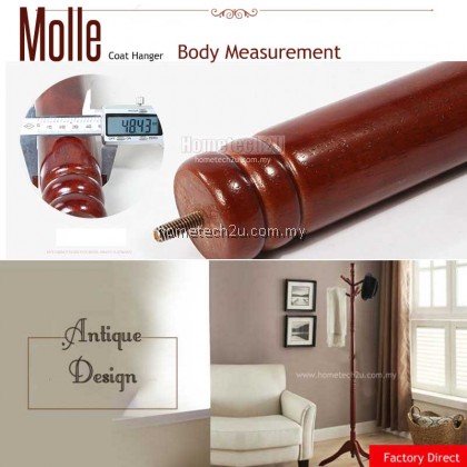 Molla CH-179 Solid wood Stand Coat Hanger Floor Standing Coat Racks Home Furniture Storage Clothes Hanging Wooden Hanger Bedroom Drying Rack Molla CH-179 Solid wood Stand Coat Hanger Floor Standing Coat Racks Home Furniture Storage Clothes Hanging Wooden Hanger Bedroom Drying Rack