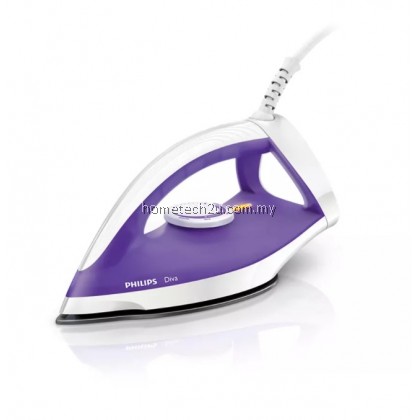 Philips Diva Dry Iron GC122 GC122/30 Non-Stick 1200W