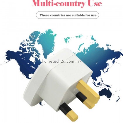 Universal CHINA Multi Pin To Malaysia 3 Pin UK EU US AU TO UK Conversion Plug 2 Pin Socket EU to England Travel Charger Adapter Universal CHINA Multi Pin To Malaysia 3 Pin UK EU US AU TO UK Conversion Plug 2 Pin Socket EU to England Travel Charger Adapter