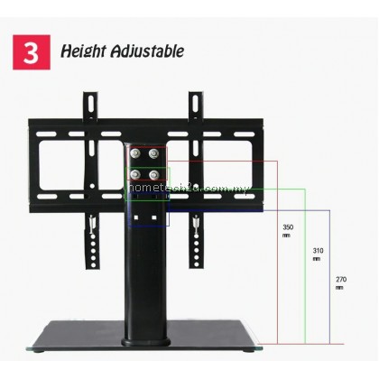 Tabletop TV Table Monitor Stand Universal TV Desk Stand/Base LCD LED TV Table Wall Mount for 26 to 55 inch Flat screen Tabletop TV Table Monitor Stand Universal TV Desk Stand/Base LCD LED TV Table Wall Mount for 26 to 55 inch Flat screen