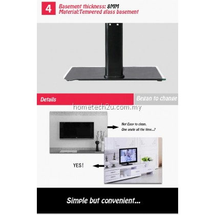 Tabletop TV Table Monitor Stand Universal TV Desk Stand/Base LCD LED TV Table Wall Mount for 26 to 55 inch Flat screen Tabletop TV Table Monitor Stand Universal TV Desk Stand/Base LCD LED TV Table Wall Mount for 26 to 55 inch Flat screen