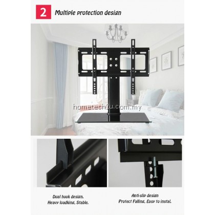 Tabletop TV Table Monitor Stand Universal TV Desk Stand/Base LCD LED TV Table Wall Mount for 26 to 55 inch Flat screen Tabletop TV Table Monitor Stand Universal TV Desk Stand/Base LCD LED TV Table Wall Mount for 26 to 55 inch Flat screen