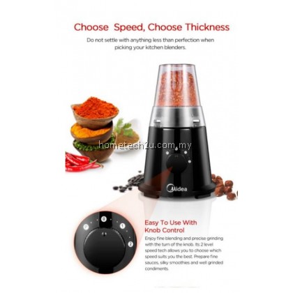 Original Midea Blender (Ice Crushing) with Dry Mill MBL-35BK (Black) Original Midea Blender (Ice Crushing) with Dry Mill MBL-35BK (Black)