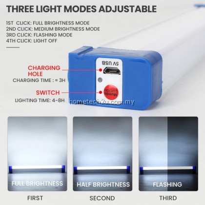 50W 80W LED Lithium Light Tube Rechargeable Tube Lamp Lampu Pasar Malam Portable LED Bulb Outdoor Lamp Foreman Light 50W 80W LED Lithium Light Tube Rechargeable Tube Lamp Lampu Pasar Malam Portable LED Bulb Outdoor Lamp Foreman Light