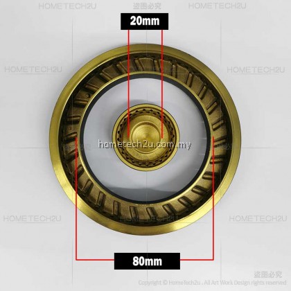 120mm Gas Stove Hob Burner head Outer Ring Cap Replacement Tungkung dapur gas