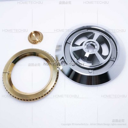 Pensonic/Khind Glass Hob Burner Cap Inner Outer Ring For PGH-412N PGH-413N Tungkung Dapur Gas Kaca Spare Parts Pensonic/Khind Glass Hob Burner Cap Inner Outer Ring For PGH-412N PGH-413N Tungkung Dapur Gas Kaca Spare Parts