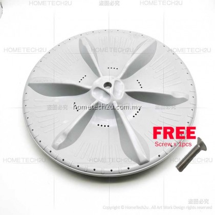 Midea Washing Machine Pulsator Dia:335mm / 375mm 11z FREE Screw Midea Washing Machine Pulsator Dia:335mm / 375mm 11z FREE Screw