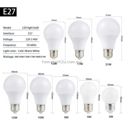 LED Bulb E27 AC 220V Light Bulb 3W 5W 10W 12W 13W 17W 18W 21W 6500K Daylight MENTOL LAMPU LED BULB DOWNLIGHT LED Bulb E27 AC 220V Light Bulb 3W 5W 10W 12W 13W 17W 18W 21W 6500K Daylight MENTOL LAMPU LED BULB DOWNLIGHT