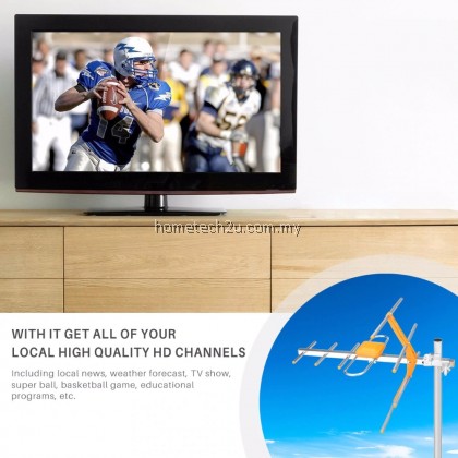 VTEX MYTV HD Digital Outdoor TV Antenna For DVBT2 HDTV MYFREEVIEW High Gain Strong Signal Outdoor Aerial Arial HD-202 VTEX MYTV HD Digital Outdoor TV Antenna For DVBT2 HDTV MYFREEVIEW High Gain Strong Signal Outdoor Aerial Arial HD-202