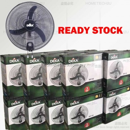 Deka 20 Inch Wall Fan WF48 3 Speeds Pull String Remote Function Kipas Dinding Deka 20 Inch Wall Fan WF48 3 Speeds Pull String Remote Function Kipas Dinding