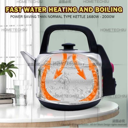 (Sirim) Panafresh 5L SUS304 Stainless Steel Electric Kettle Cerek Air Panas OP-47A/OP-47C