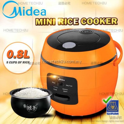 Midea 0.6L 0.8L Portable Mini Rice Cooker with Porridge Function MB-07WG MB-07OB MR-CM06SB MR-CM06SC Midea 0.6L 0.8L Portable Mini Rice Cooker with Porridge Function MB-07WG MB-07OB MR-CM06SB MR-CM06SC
