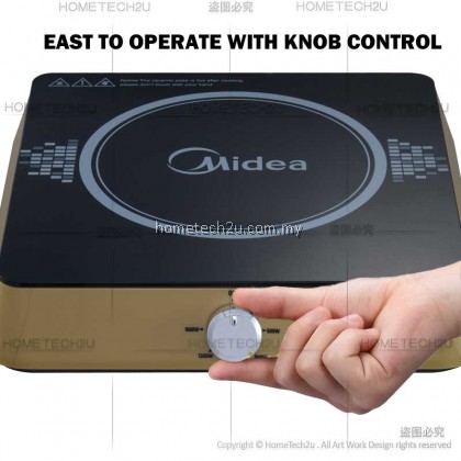 Midea 1600W Induction Cooker C16-RTY1619 / C16-RTY1619-GL / C16-RTY1619-BK (FOC Stainless Steel Pot) Midea 1600W Induction Cooker C16-RTY1619 / C16-RTY1619-GL / C16-RTY1619-BK (FOC Stainless Steel Pot)