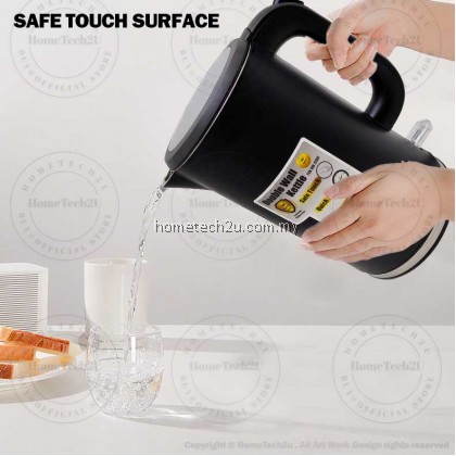 Faber FCK DW2200 Kettle 1.7L Stainless Steel Double Wall Conceal Heating Element(Sirim) Faber FCK DW2200 Kettle 1.7L Stainless Steel Double Wall Conceal Heating Element(Sirim)