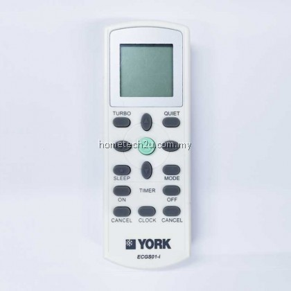 DAIKIN YORK Air Conditioner Remote Control Replacement ECGS01-i DGS01 DAIKIN YORK Air Conditioner Remote Control Replacement ECGS01-i DGS01