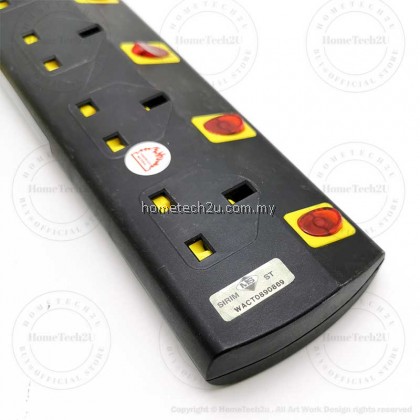 (Sirim)APRO Extension Plug Trailing Socket Wire Cable Soket Extention with Surge Protection (Sirim)APRO Extension Plug Trailing Socket Wire Cable Soket Extention with Surge Protection