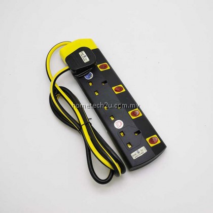 (Sirim)APRO Extension Plug Trailing Socket Wire Cable Soket Extention with Surge Protection (Sirim)APRO Extension Plug Trailing Socket Wire Cable Soket Extention with Surge Protection