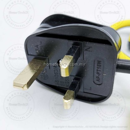 (Sirim)APRO Extension Plug Trailing Socket Wire Cable Soket Extention with Surge Protection (Sirim)APRO Extension Plug Trailing Socket Wire Cable Soket Extention with Surge Protection