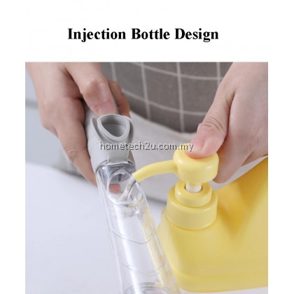 Kitchen Cleaning Brush 2 In 1Handle Cleaning Brush with Removable Brush Sponge Dispenser Dishwashing Brush Kitchen Tools Kitchen Cleaning Brush 2 In 1Handle Cleaning Brush with Removable Brush Sponge Dispenser Dishwashing Brush Kitchen Tools