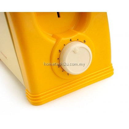 Pensonic 2 Slice Pop Up Bread Toaster AK-3N Yellow Pensonic 2 Slice Pop Up Bread Toaster AK-3N Yellow
