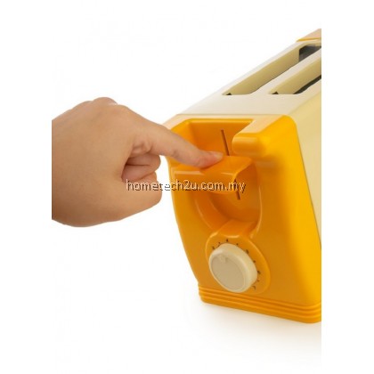 Pensonic 2 Slice Pop Up Bread Toaster AK-3N Yellow Pensonic 2 Slice Pop Up Bread Toaster AK-3N Yellow