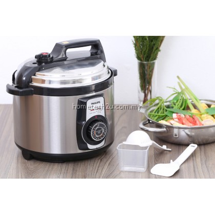 Philips Daily Collection Electric Pressure Cooker-5 Liter HD2103 Philips Daily Collection Electric Pressure Cooker-5 Liter HD2103