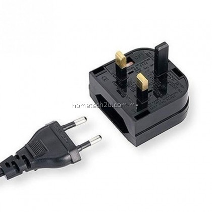 Euro EU 2 Pin To UK 3Pin Plug Adapter Power Socket Travel Charger Adapter Converter Wall Charger Converter