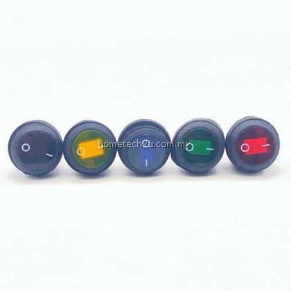 Mini Round Shape Waterproof Rocker Switch KCD1 ON/OFF 3Pin 6A 250VAC Electrical Equipment With Lighting Power Mini Round Shape Waterproof Rocker Switch KCD1 ON/OFF 3Pin 6A 250VAC Electrical Equipment With Lighting Power