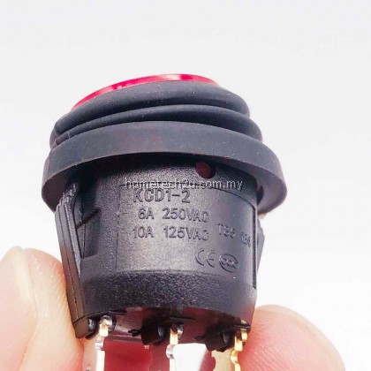 Mini Round Shape Waterproof Rocker Switch KCD1 ON/OFF 3Pin 6A 250VAC Electrical Equipment With Lighting Power Mini Round Shape Waterproof Rocker Switch KCD1 ON/OFF 3Pin 6A 250VAC Electrical Equipment With Lighting Power