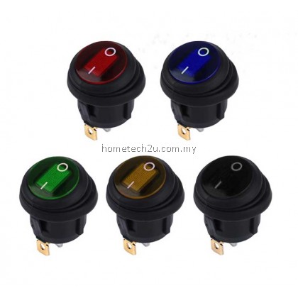 Mini Round Shape Waterproof Rocker Switch KCD1 ON/OFF 3Pin 6A 250VAC Electrical Equipment With Lighting Power Mini Round Shape Waterproof Rocker Switch KCD1 ON/OFF 3Pin 6A 250VAC Electrical Equipment With Lighting Power