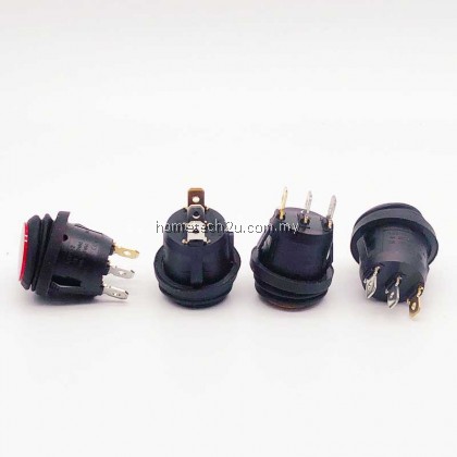 Mini Round Shape Waterproof Rocker Switch KCD1 ON/OFF 3Pin 6A 250VAC Electrical Equipment With Lighting Power Mini Round Shape Waterproof Rocker Switch KCD1 ON/OFF 3Pin 6A 250VAC Electrical Equipment With Lighting Power