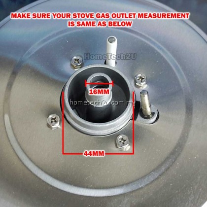 Elba Rubine Faber Gas Stove Hob Burner head Outer Ring Cap Replacement Tungkung dapur gas EGH-B8240G EGH-B8242G