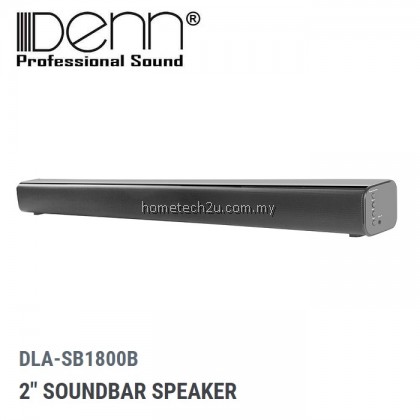 Denn 2" Soundbar Speaker With Remote Control DLA-SB1800B (Bluetooth/Aux/Hdmi/Optical) Denn 2" Soundbar Speaker With Remote Control DLA-SB1800B (Bluetooth/Aux/Hdmi/Optical)