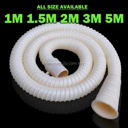 Universal Washing Machine Outlet Drain Hose Outlet Pipe paip mesim basuh 1M 1.5M 2M 3M 5M Universal Washing Machine Outlet Drain Hose Outlet Pipe paip mesim basuh 1M 1.5M 2M 3M 5M
