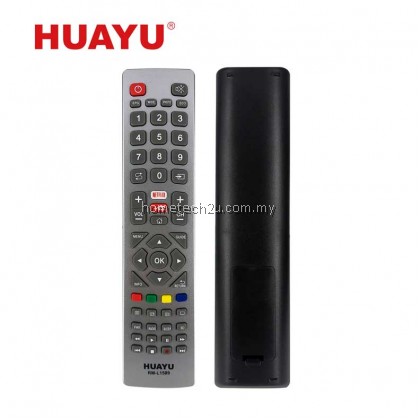 Huayu Universal Sharp TV Remote Control Replacement For Smart/Android/LED TV Remote Netflix Youtube RM-L1589 Huayu Universal Sharp TV Remote Control Replacement For Smart/Android/LED TV Remote Netflix Youtube RM-L1589