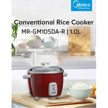 MIDEA 1.0L 1.8L CONVENTIONAL RICE COOKER MR-GM10SDA-R / MR-GM10SDA-B MR-GM18SDA Periuk Nasi,电饭锅 MIDEA 1.0L 1.8L CONVENTIONAL RICE COOKER MR-GM10SDA-R / MR-GM10SDA-B MR-GM18SDA Periuk Nasi,电饭锅