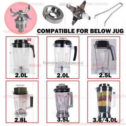 Butterfly Blender Blade Replacement Knife Cutter Spare Parts Accessories For B-591 B-592 B-596 Blender Jug Blade Pisau Blender Butterfly Blender Blade Replacement Knife Cutter Spare Parts Accessories For B-591 B-592 B-596 Blender Jug Blade Pisau Blender