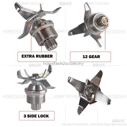 Butterfly Blender Blade Replacement Knife Cutter Spare Parts Accessories For B-591 B-592 B-596 Blender Jug Blade Pisau Blender Butterfly Blender Blade Replacement Knife Cutter Spare Parts Accessories For B-591 B-592 B-596 Blender Jug Blade Pisau Blender