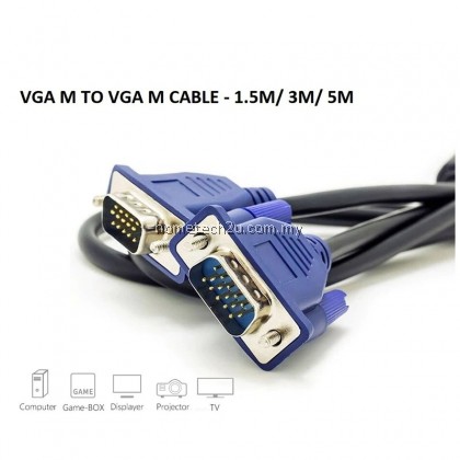 VGA Cable VGA Male to VGA Male Extension 15PIN Cable Computer Monitor Connector For PC TV projector Converter 1.5m 3M 5M 10M VGA Cable VGA Male to VGA Male Extension 15PIN Cable Computer Monitor Connector For PC TV projector Converter 1.5m 3M 5M 10M