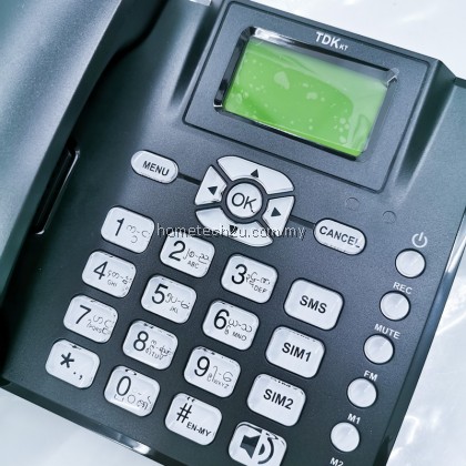 TDK Cordless Phones GSM Dual Sim Card Landline Phone Mobile Home Office Desktop Telephone 1700+ TDK Cordless Phones GSM Dual Sim Card Landline Phone Mobile Home Office Desktop Telephone 1700+