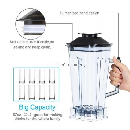 Sokany/Silver Crest Kenwood 2.0L Heavy Duty Blender Jug 500ml Dry Mill Grains Grinding Container jug jar Dry Grinder Blades Sokany/Silver Crest Kenwood 2.0L Heavy Duty Blender Jug 500ml Dry Mill Grains Grinding Container jug jar Dry Grinder Blades
