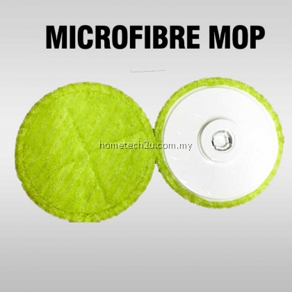 Microfibre Mop Cordless Handheld Toilet Brush Head Only