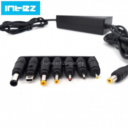Intez Universal Power Adapter 30w-60w Voltage Adjustable Multi Ac To Dc Power Adapter 12v To 24v For Electronic, Monitor, Pos, Led TV Devices