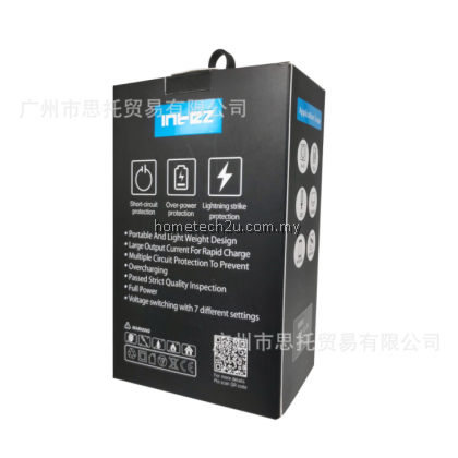 Intez Universal Power Adapter 30w-60w Voltage Adjustable Multi Ac To Dc Power Adapter 12v To 24v For Electronic, Monitor, Pos, Led TV Devices