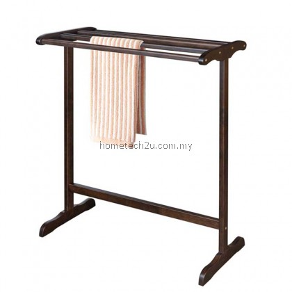 LAVELLE DIY Wooden Solidwood Rak Tuala Towel Rack Cloth Drying Rack rak baju Kayu LAVELLE DIY Wooden Solidwood Rak Tuala Towel Rack Cloth Drying Rack rak baju Kayu