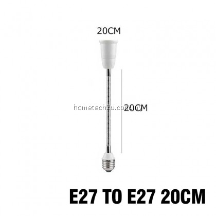 Plug To E27 Bulb Holder Flexible Extend E27 To E27 Light Lamp Holder power socket Bulb Extension Converter Adapter Wall Lamp Holder Plug To E27 Bulb Holder Flexible Extend E27 To E27 Light Lamp Holder power socket Bulb Extension Converter Adapter Wall Lamp Holder