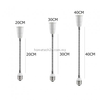 Plug To E27 Bulb Holder Flexible Extend E27 To E27 Light Lamp Holder power socket Bulb Extension Converter Adapter Wall Lamp Holder Plug To E27 Bulb Holder Flexible Extend E27 To E27 Light Lamp Holder power socket Bulb Extension Converter Adapter Wall Lamp Holder